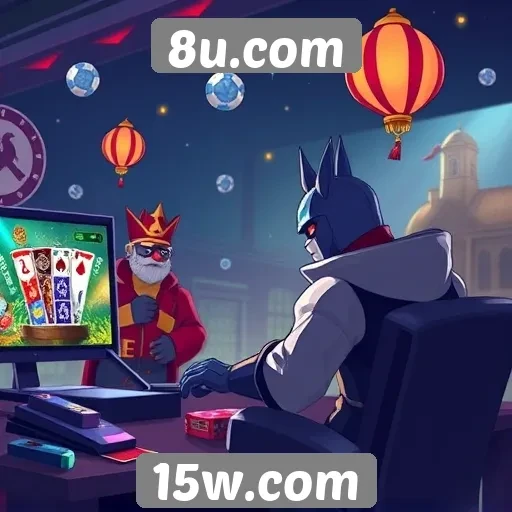 Tendências de jogos online observadas no 8u.com